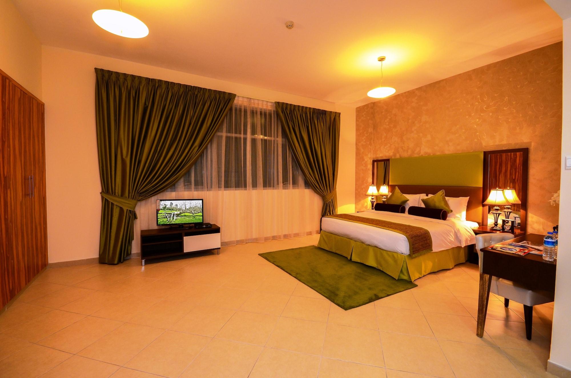 Al Waleed Palace Hotel Apartment Al Barsha Dubai Exterior foto